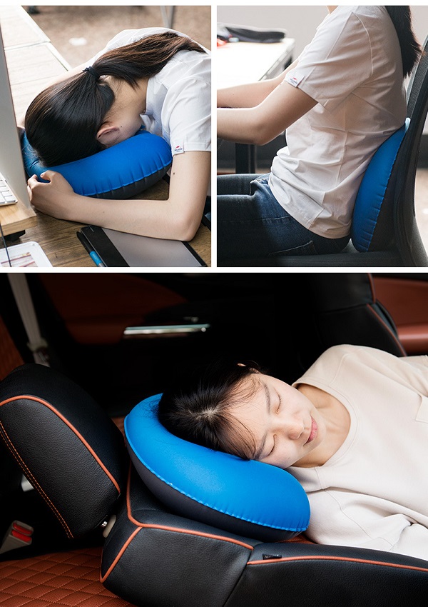 Công dụng của gối cổ chữ u khi đi máy bay, xe hơi và xe khách