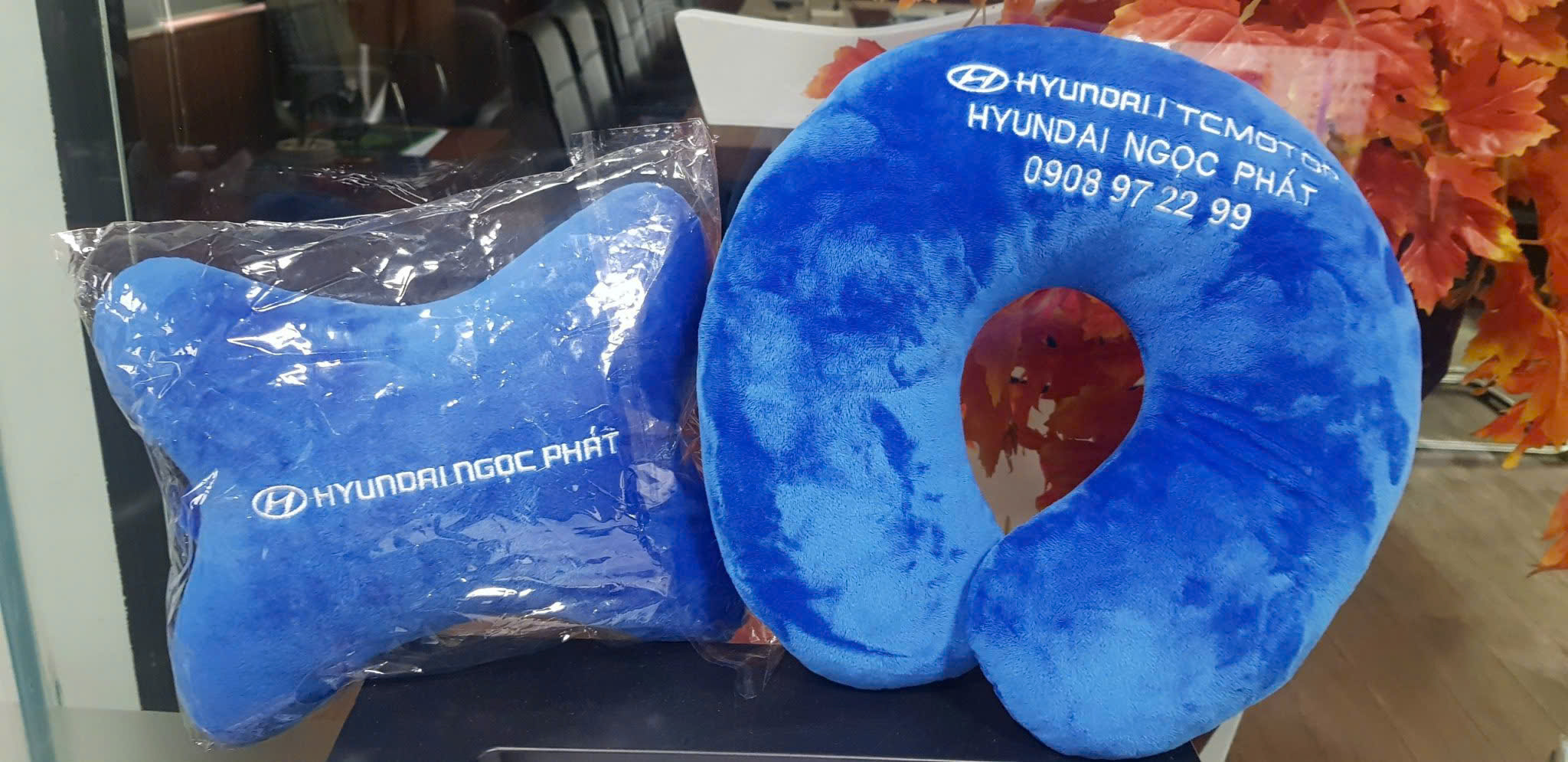 Xưởng sản xuất gối cổ chữ u giá sỉ- in thêu logo theo yêu cầu